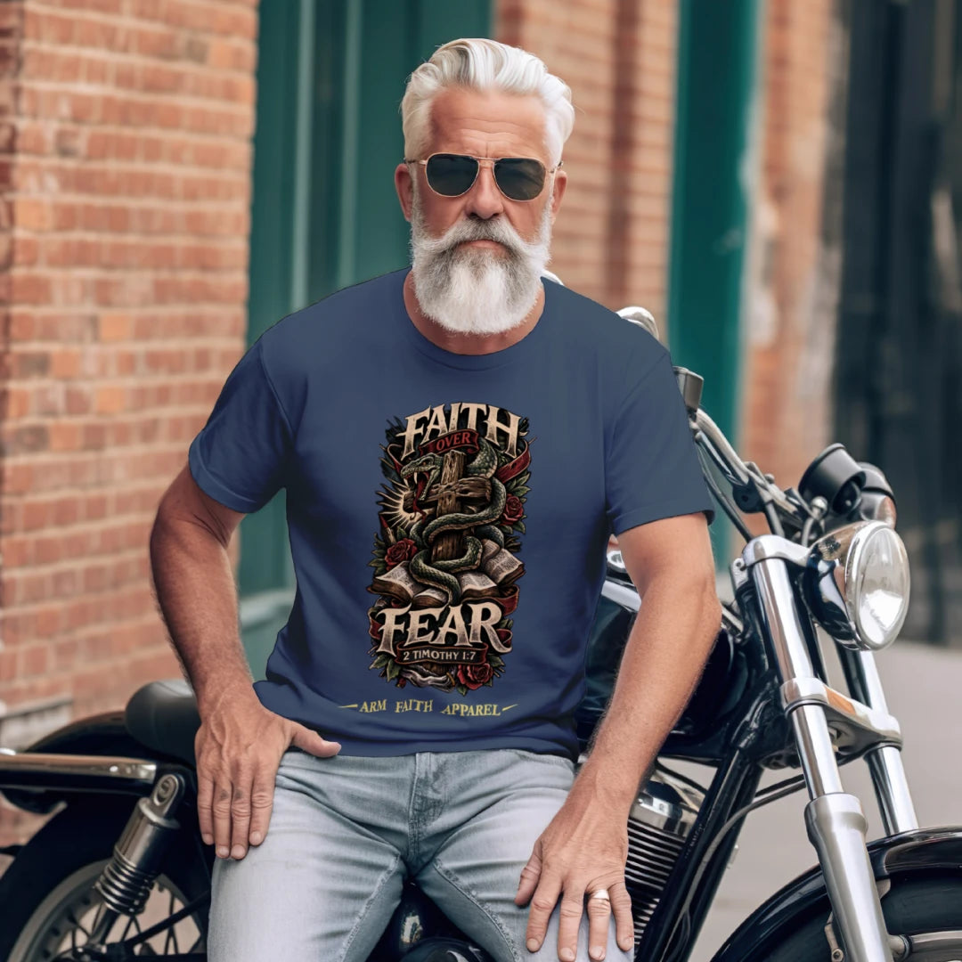 Faith Fear Tattoo Style