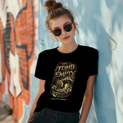 Empty Tomb Tattoo Style